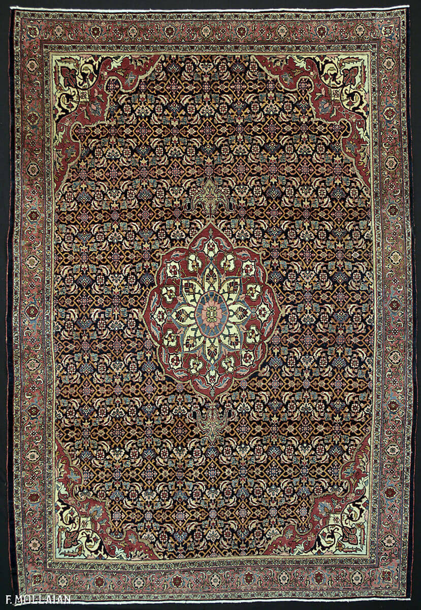 Persian Bijar (Bidjar) Antique Rug n°:84907633